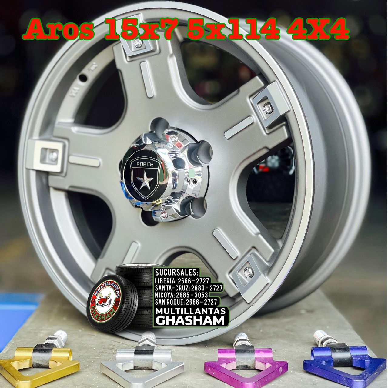 AROS 15 (3305)  4X4 5X114